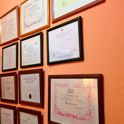  Dres. Echeverria Arrieta diplomas